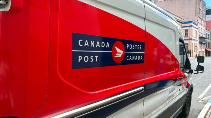 CanadaPost A Canada Post van parked on a street in Victoria, B.C. on May 20, 2025. | Emily Joveski, Vista Radio photo